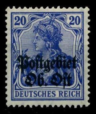 BES 1WK PG OBER OST Nr 8a ungebraucht X776FF6