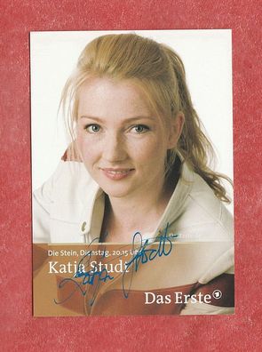 Katja Studt (deutsche Schauspielerin ) - persönlich signiert