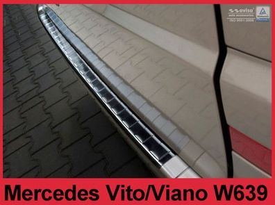 Ladekantenschutz | Edelstahl passend für Mercedes W639 Vito / Viano 2003-2014
