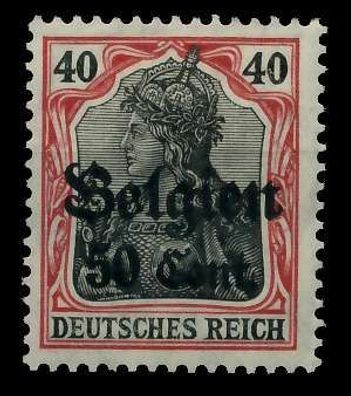 BES 1WK LP Belgien Nr 20a ungebraucht X77B39A