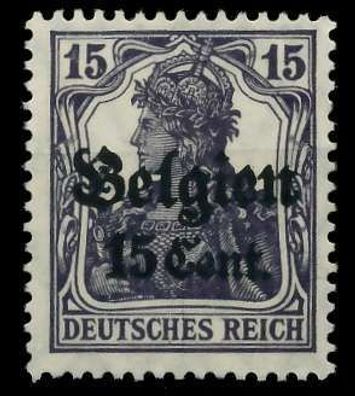 BES 1WK LP Belgien Nr 16bI postfrisch X77D00A