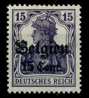 BES 1WK LP Belgien Nr 16bII ungebraucht X77D042