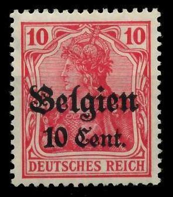 BES 1WK LP Belgien Nr 14cII ungebraucht X77D05E