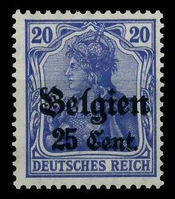 BES 1WK LP Belgien Nr 18a postfrisch X77D0A2