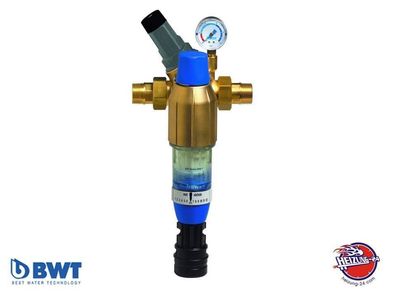 BWT Bolero HWS 1" DN25 Rückspülfilter Wasserfilter Druckminderer Hauswasserstati