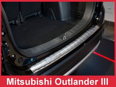 Ladekantenschutz | Edelstahl passend für Mitsubishi Outlander III FL2015-2017