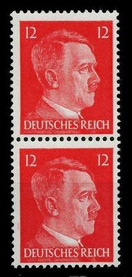 3. REICH 1942 Nr 827 postfrisch SENKR PAAR X78022E