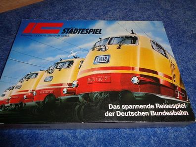 IC Städtespiel / Würfelspiel-Das spannende Reisespiel der Deutschen Bundesbahn