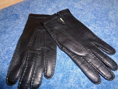 Handschuh aus Leder Größe 8 1/2 schwarz