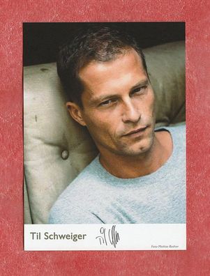 Til Schweiger - Originalautogrammkarte