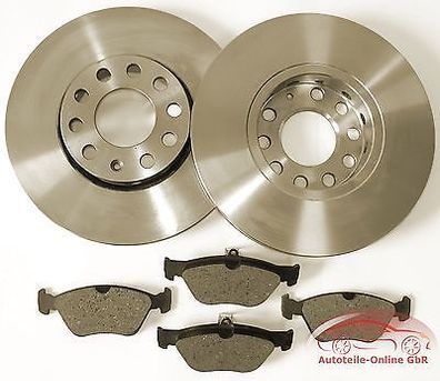 Bremsscheiben Bremsen Beläge Klötze für die Vorderachse Opel Astra G