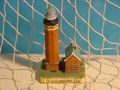Ostsee Leuchtturm Greifswalder Oie ca. 11 cm - Maritime Dekoration