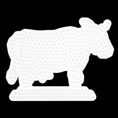 Hama Stiftplatte Kuh für Bügelperlen midi