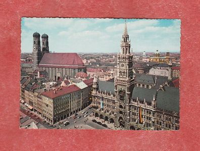 München , Rathaus und Frauenkirche (ungebraucht)