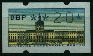 BERLIN ATM 1987 Nr 1-020R postfrisch S384AD6