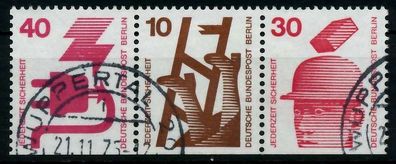 BERLIN Zusammendruck Nr W54 gestempelt 3ER STR X784712