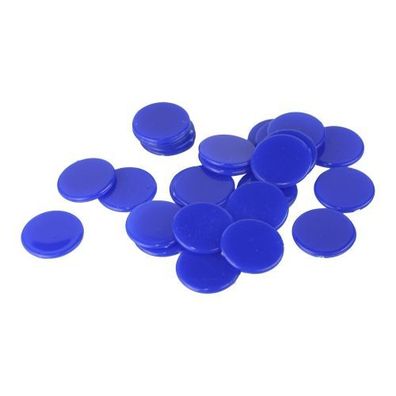 Spielchips - 25 mm - blau