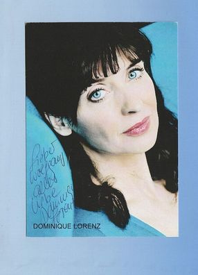 Dominique Lorenz (deutsche Schauspielerin ) - persönlich signiert