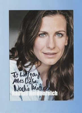 Nadine Heidenreich (deutsche Schauspielerin ) - persönlich signiert