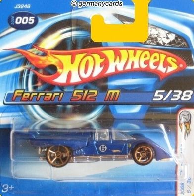 Spielzeugauto Hot Wheels 2006* Ferrari 512 M