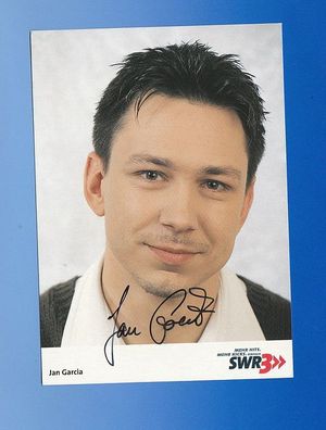 Jan Garcia (deutscher Moderator SWR ) - persönlich signiert
