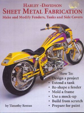 Harley Davidson Sheet Metal Fabrication - Make and Modify Fenders, Tanks and Side Cov