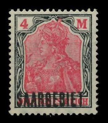 Saargebiet Germania Nr 49 postfrisch X78859E