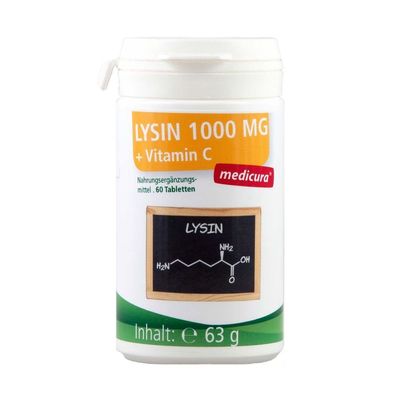 Lysin 1000 mg + Vitamin C