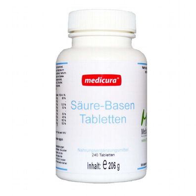 Säure Basen Tabletten (hochkonzentriert) - 240 Tabletten