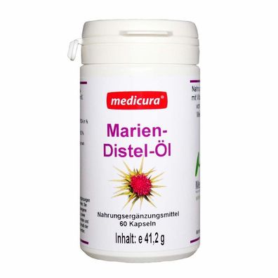 Mariendistelöl 500 mg - 60 Kapseln