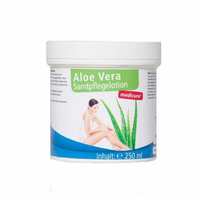 Aloe Vera Samtpflegelotion - 250 ml