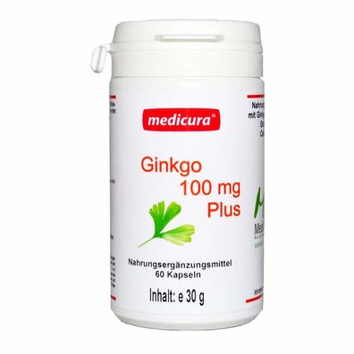 Ginkgo Biloba 100 mg - 60 Kapseln