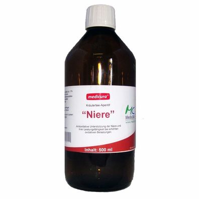 Kräutertee-Aperitif-Niere - 500 ml Glasflasche