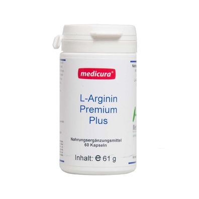 L-Arginin Premium Plus - 60 Kapseln