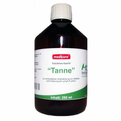 Kräutertee-Aperitif -Tanne - 250 ml Glasflasche