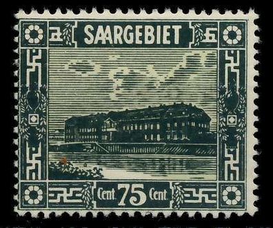 Saargebiet LANDS. BILD Nr 101 ungebraucht X78B176