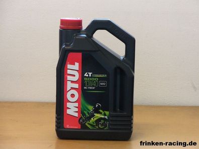 7,50€/ l Motul 5000 4T 10W-40 4 L teilsyn 4-Takt Motorrad Öl