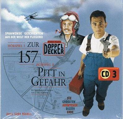 Kinder Hörspiel Audio CD Hörbuch "Zur 157" und "Pitt in Gefahr"