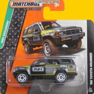 Spielzeugauto Matchbox 2014* Toyota 4Runner 1985