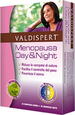 Vemedia Valdispert Melatonin Menopause DAY & NIGHT --- 60 tablets