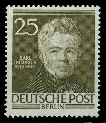 BERLIN 1952 Nr 98 postfrisch X78B4F2