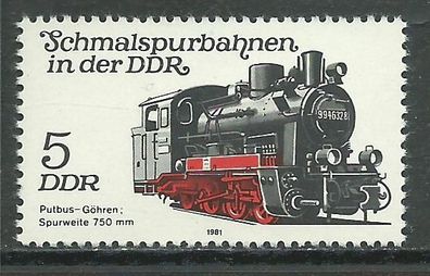 DDR postfrisch Michel-Nummer 2630