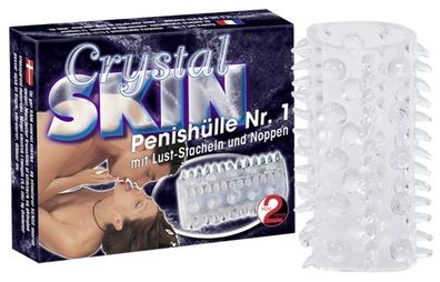 Crystal Skin Penishülle Nr. 1 Penismanschette Penisring Manschette Reiznoppen