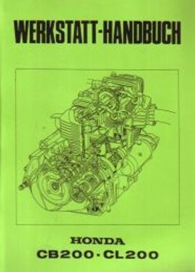 Werkstatthandbuch Honda CB 200-CL 200