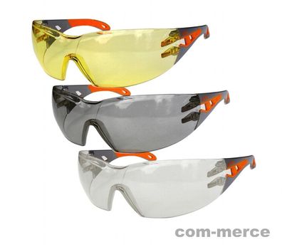 Stihl Schutzbrille Light PLUS Brille, klar, getönt, gelb, Arbeitsschutzbrille