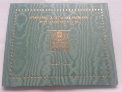 Original Folder für KMS 2010 Vatikan Papst Franziskus - keine Münzen nur der Folder