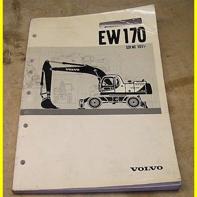 Volvo EW170C - Betriebsanleitung