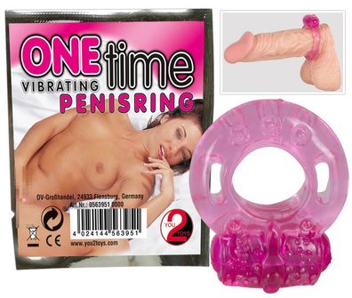 Vibro Penisring One Time Penis-Ring Cockring Erektion Vibration