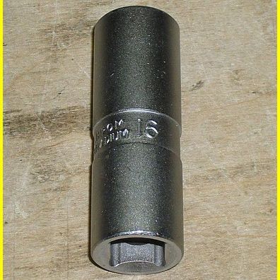 Zündkerzennuss - Stecknuss 1/2" Schlüsselweite 16 mm