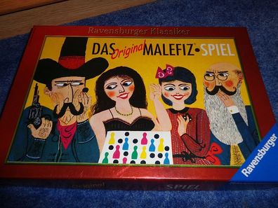 Ravensburger Klassiker-Das Original Malefiz Spiel für 2 bis 4 Spieler